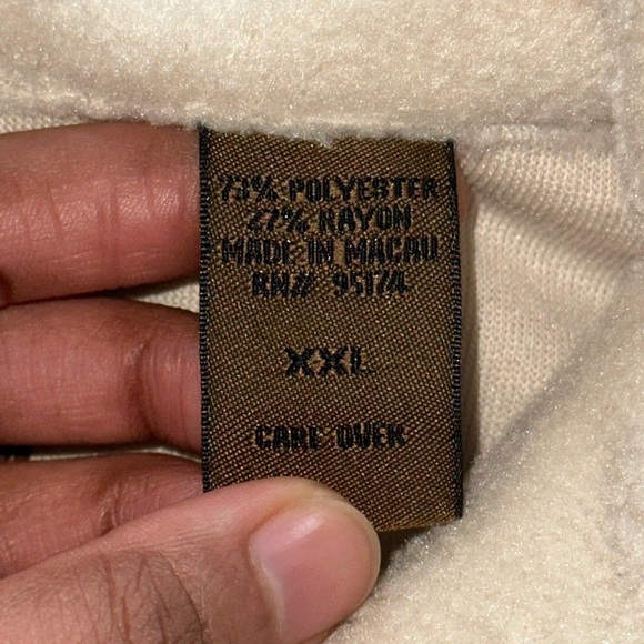 Clearwater Men’s pullover fleece jacket Sz XXL - Picture 4 of 4